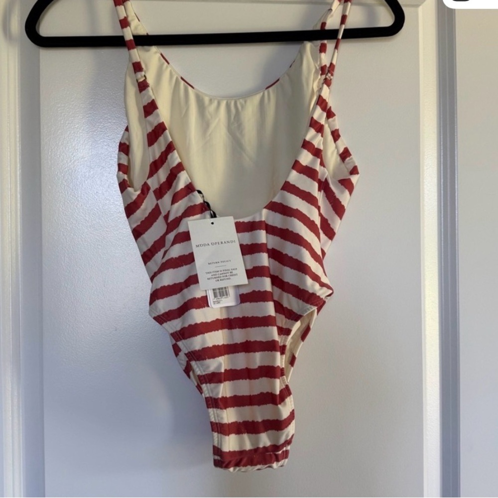 Red and White Swim suit - Picture 5 of 8